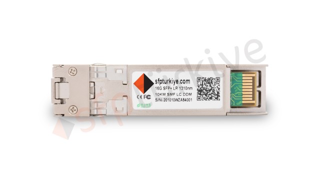 BROCADE Uyumlu 16 Gigabit SFP+ Modül - 16GBase-LX LR 1310nm 10Km SMF LC DDM