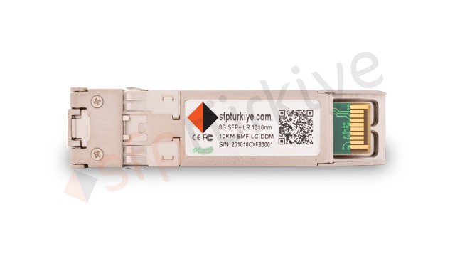 BROCADE Uyumlu 8 Gigabit SFP+ Modül - 8GBase-LX LR 1310nm 10Km SMF LC DDM