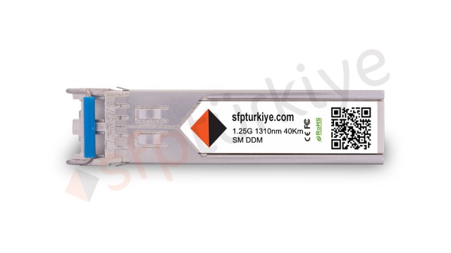 HUAWEI Uyumlu Gigabit SFP Modül - 1000Base-EX 1310nm 40Km ER SM LC DDM
